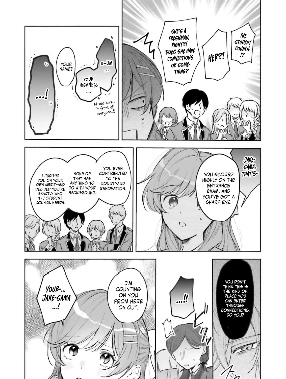 Shitaiyaku Reijo ni Tensei Shitara Kuromaku Oji ni Shuchaku sare Chaimashita Chapter 6 page 31