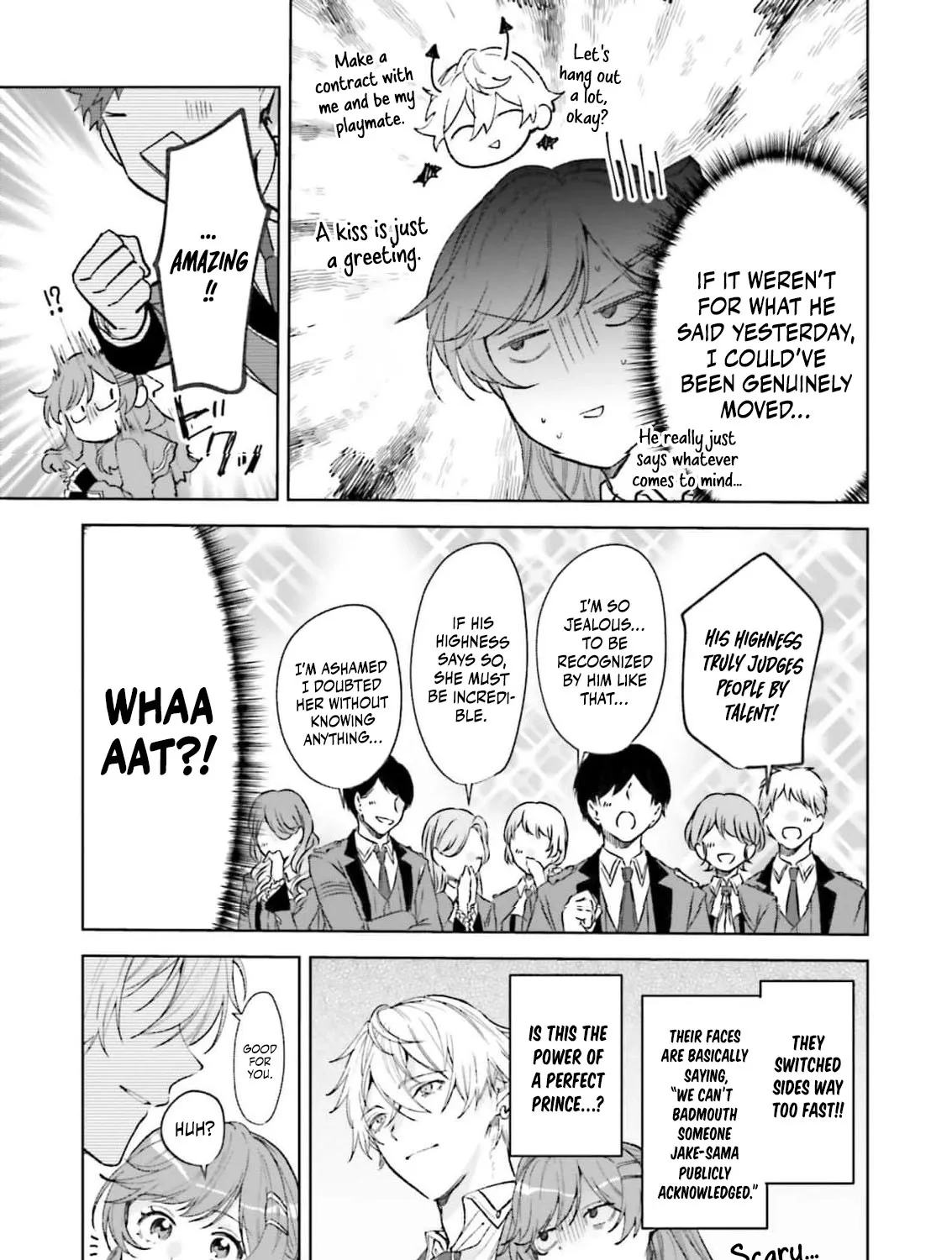Shitaiyaku Reijo ni Tensei Shitara Kuromaku Oji ni Shuchaku sare Chaimashita Chapter 6 page 33