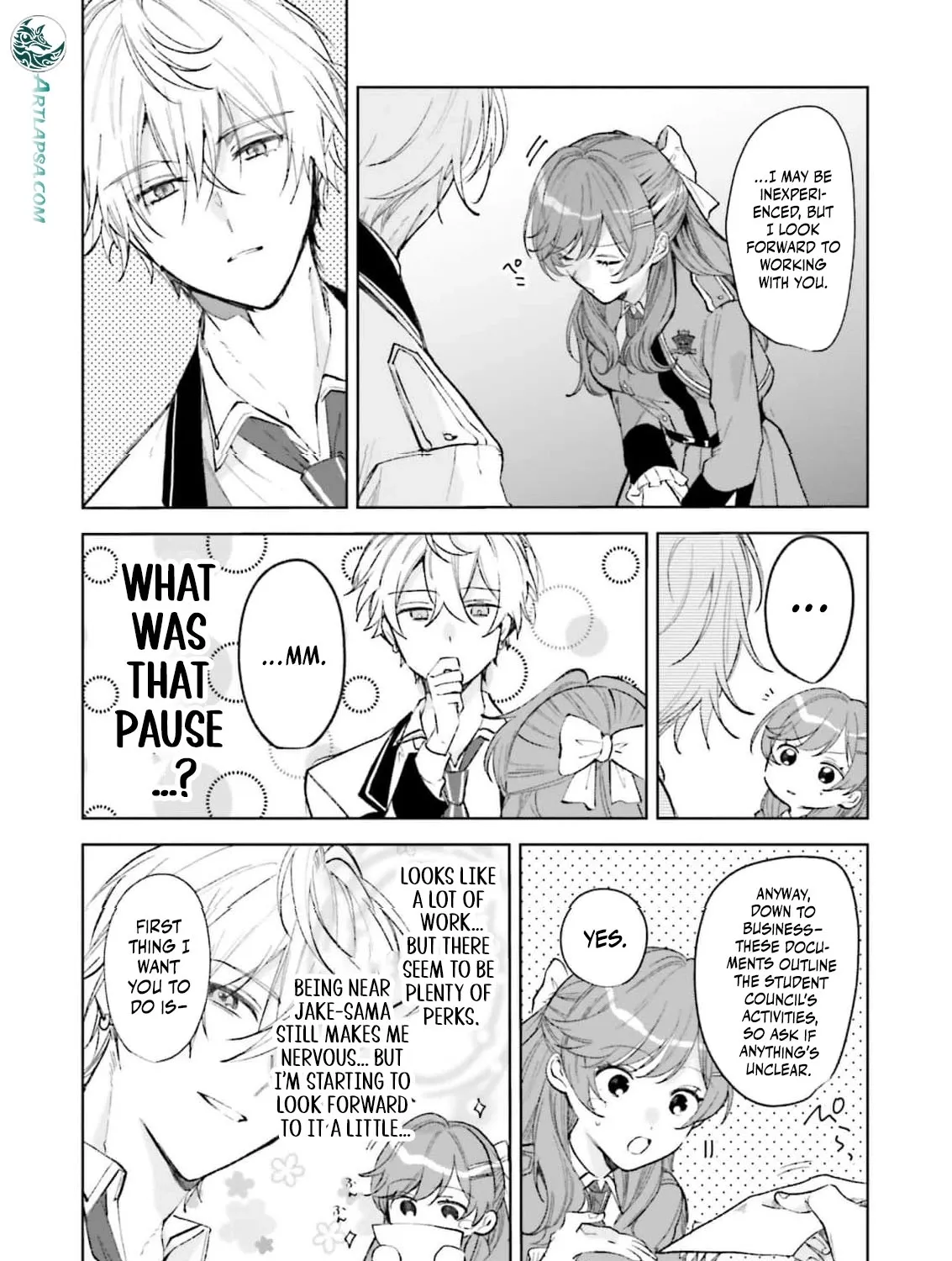 Shitaiyaku Reijo ni Tensei Shitara Kuromaku Oji ni Shuchaku sare Chaimashita Chapter 6 page 55