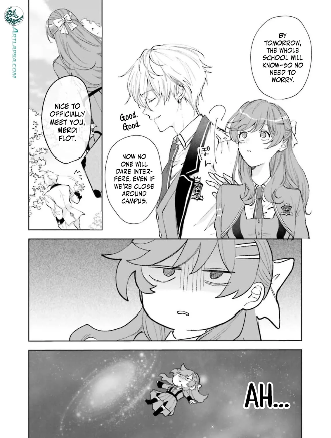 Shitaiyaku Reijo ni Tensei Shitara Kuromaku Oji ni Shuchaku sare Chaimashita Chapter 6 page 35