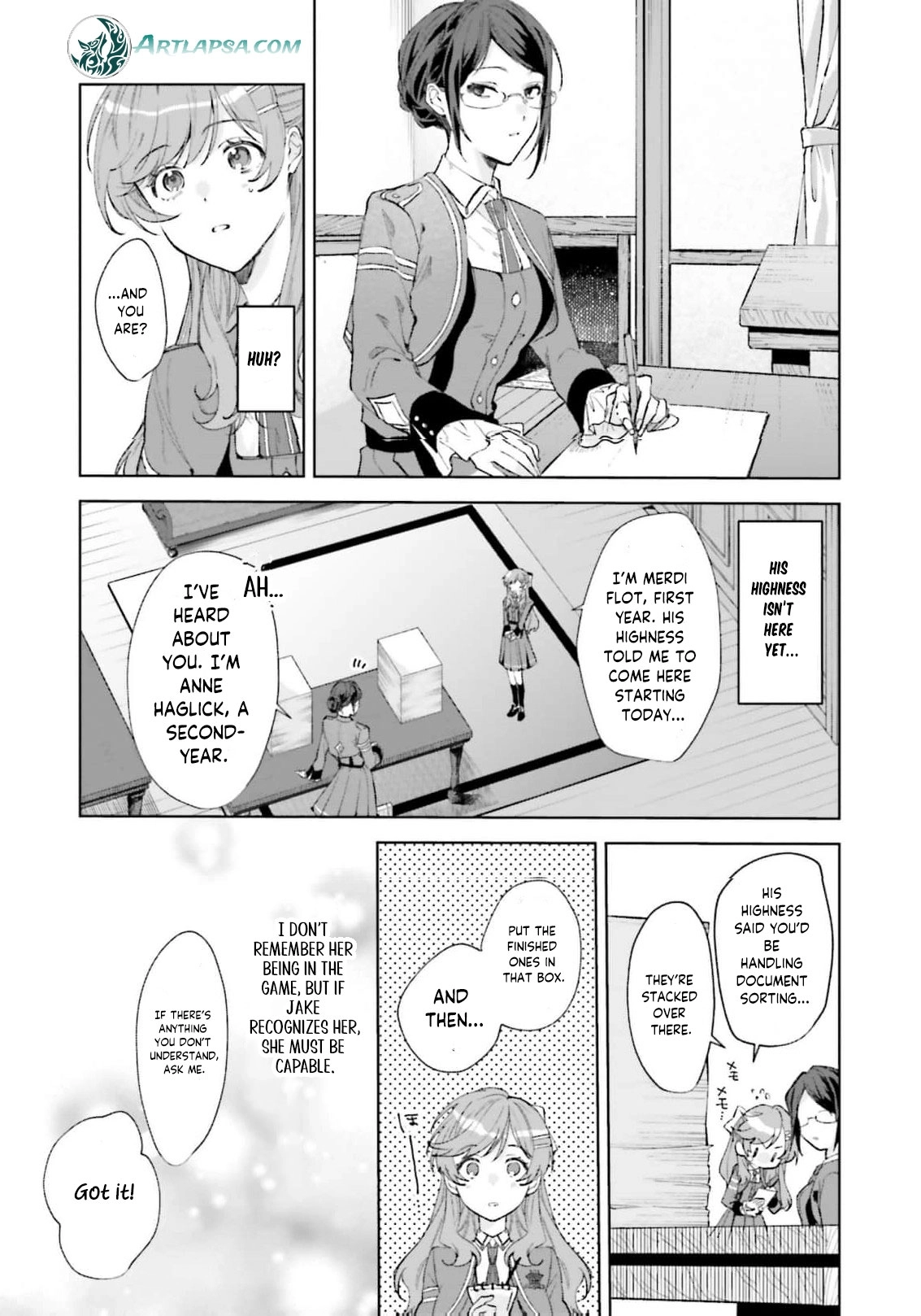 Shitaiyaku Reijo ni Tensei Shitara Kuromaku Oji ni Shuchaku sare Chaimashita Chapter 7 page 8