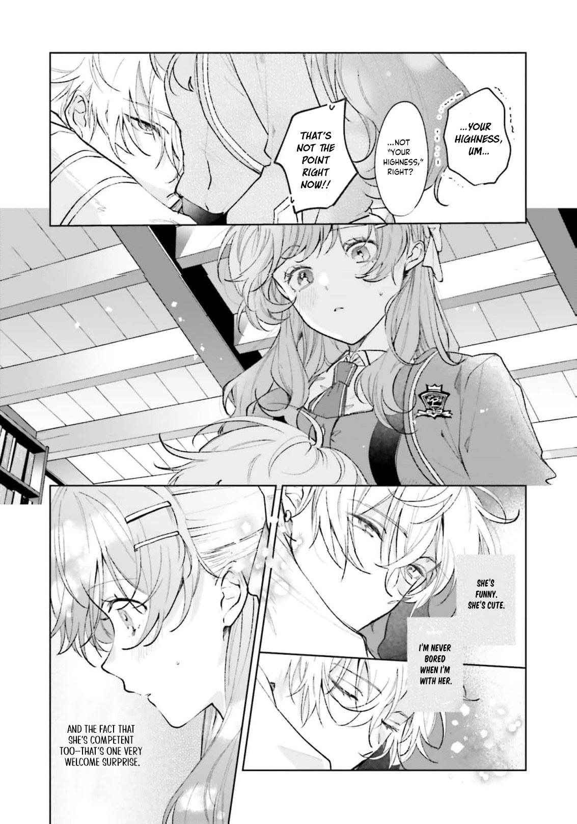 Shitaiyaku Reijo ni Tensei Shitara Kuromaku Oji ni Shuchaku sare Chaimashita Chapter 7 page 38