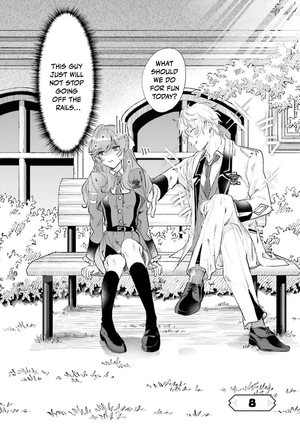 Shitaiyaku Reijo ni Tensei Shitara Kuromaku Oji ni Shuchaku sare Chaimashita Chapter 8 page 5