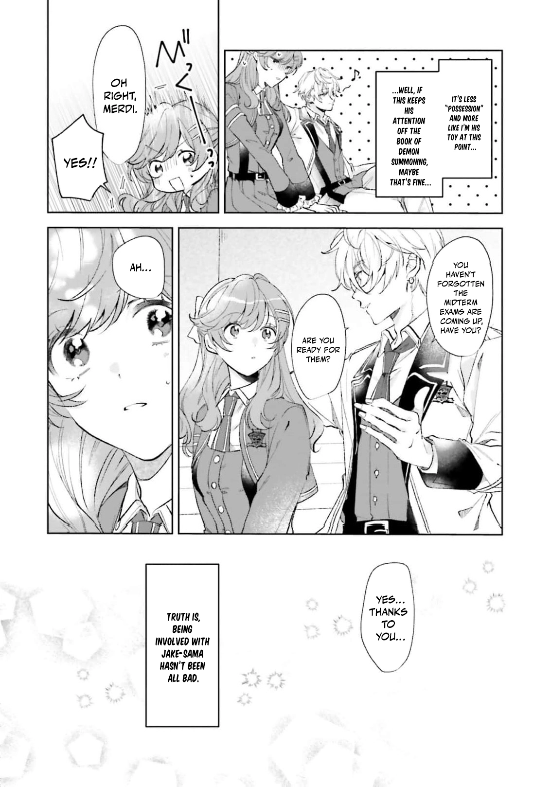 Shitaiyaku Reijo ni Tensei Shitara Kuromaku Oji ni Shuchaku sare Chaimashita Chapter 8 page 8