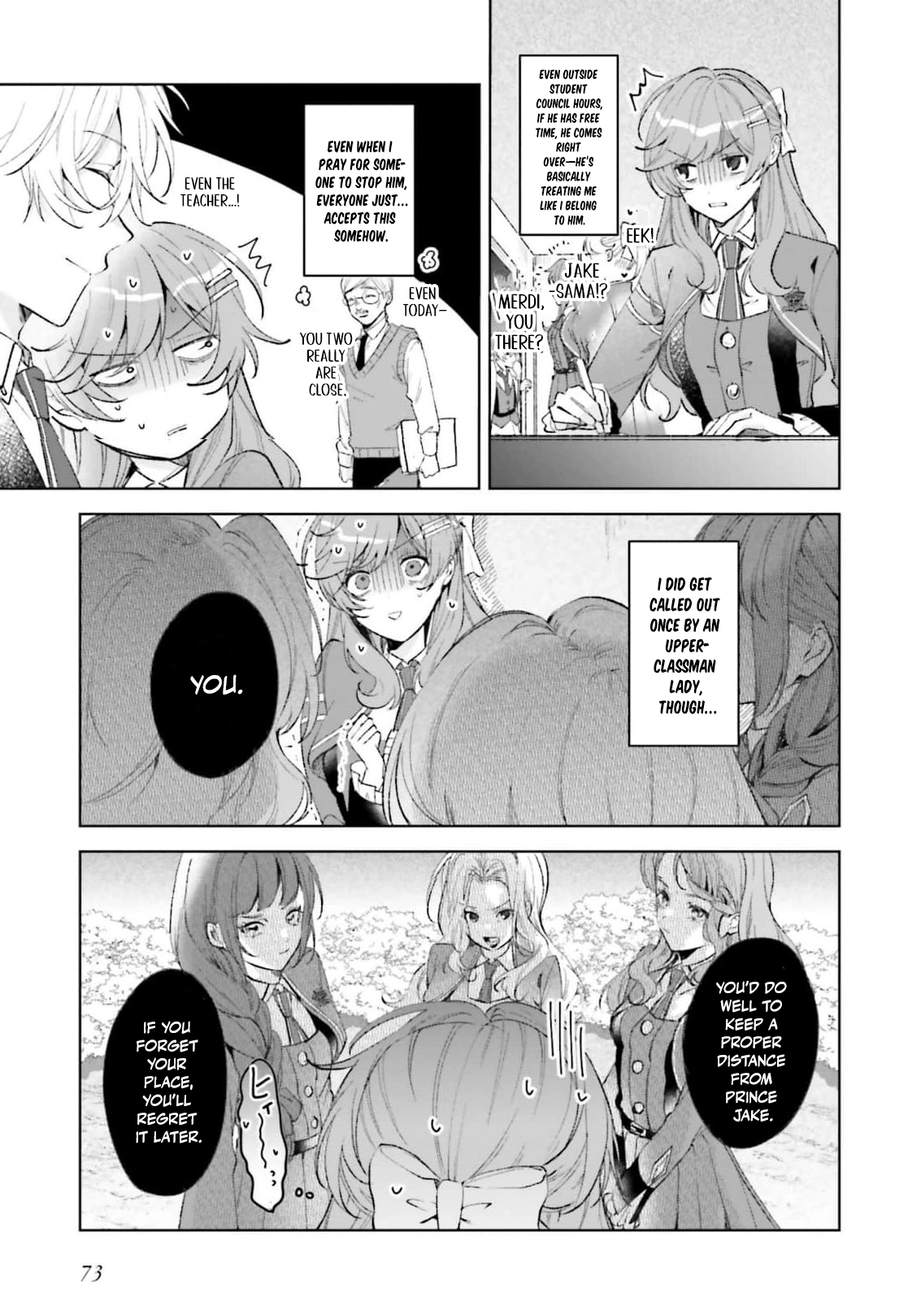 Shitaiyaku Reijo ni Tensei Shitara Kuromaku Oji ni Shuchaku sare Chaimashita Chapter 8 page 6