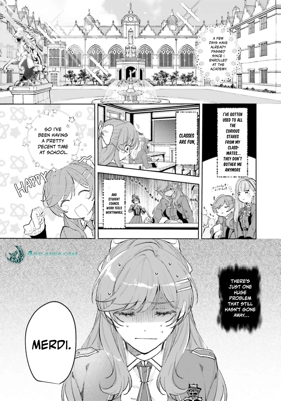 Shitaiyaku Reijo ni Tensei Shitara Kuromaku Oji ni Shuchaku sare Chaimashita Chapter 8 page 4
