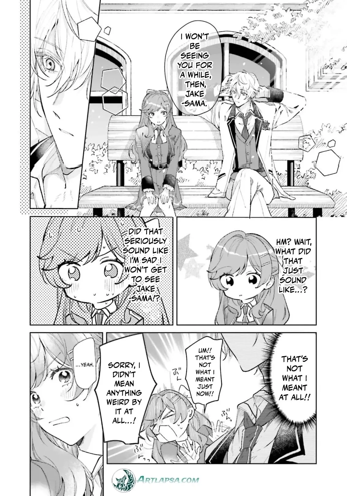 Shitaiyaku Reijo ni Tensei Shitara Kuromaku Oji ni Shuchaku sare Chaimashita Chapter 8 page 9