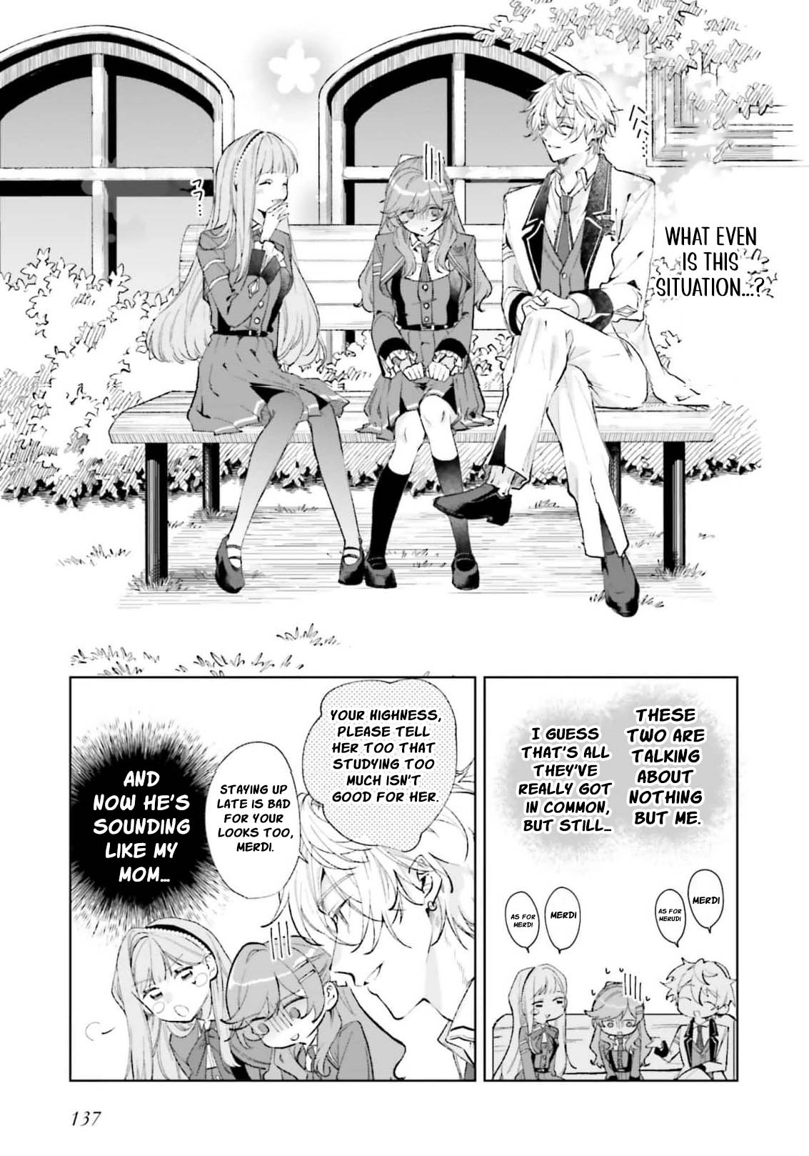 Shitaiyaku Reijo ni Tensei Shitara Kuromaku Oji ni Shuchaku sare Chaimashita Chapter 10 page 8