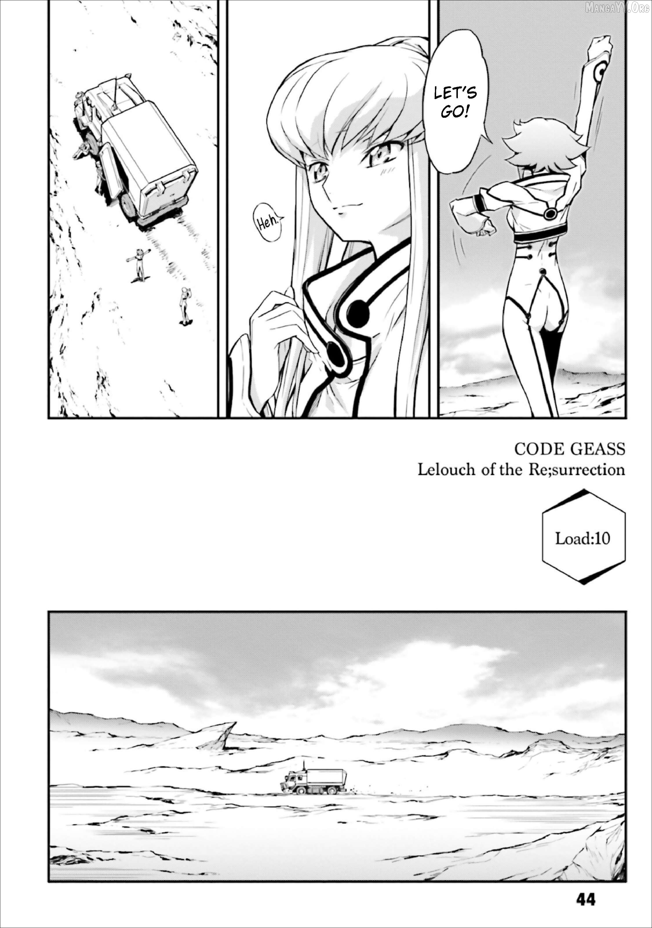 Code Geass: Lelouch of the Re;surrection Chapter 10 page 8