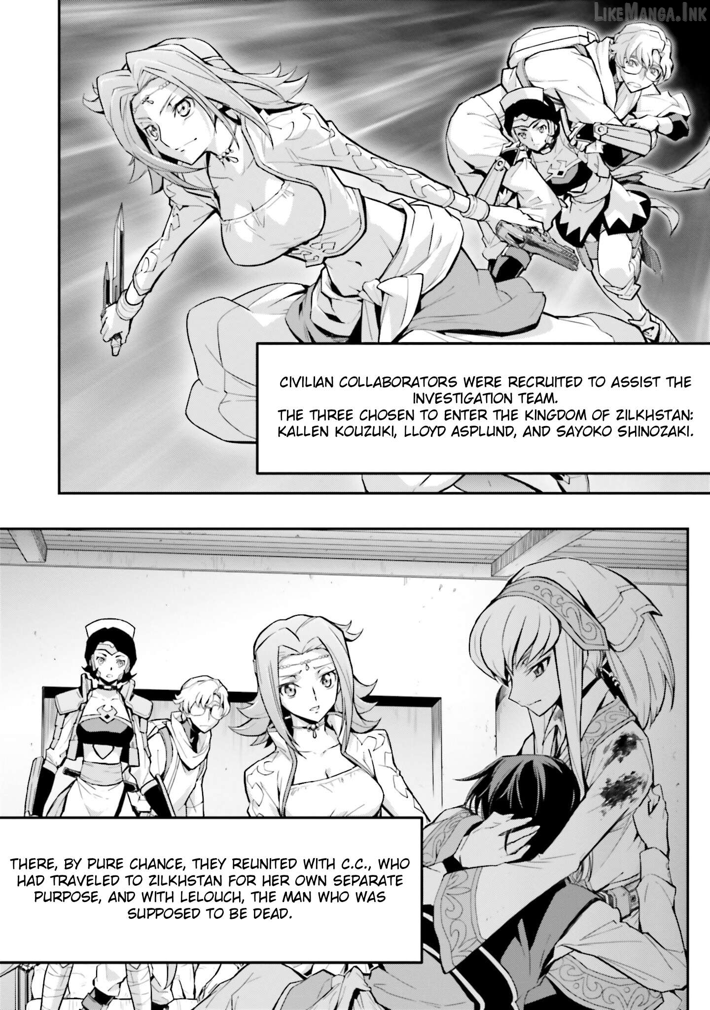 Code Geass: Lelouch of the Re;surrection Chapter 12 page 3