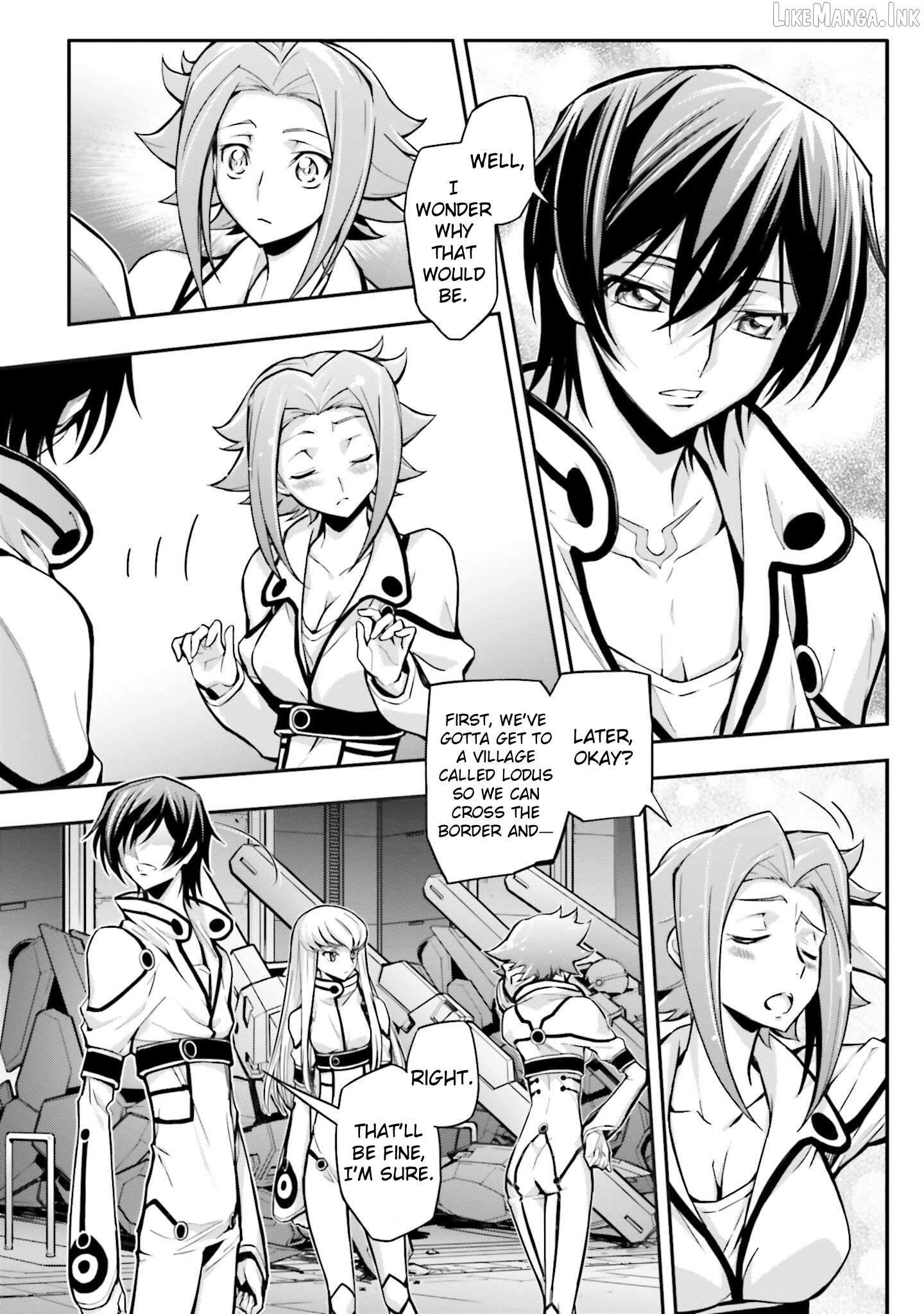 Code Geass: Lelouch of the Re;surrection Chapter 13 page 34