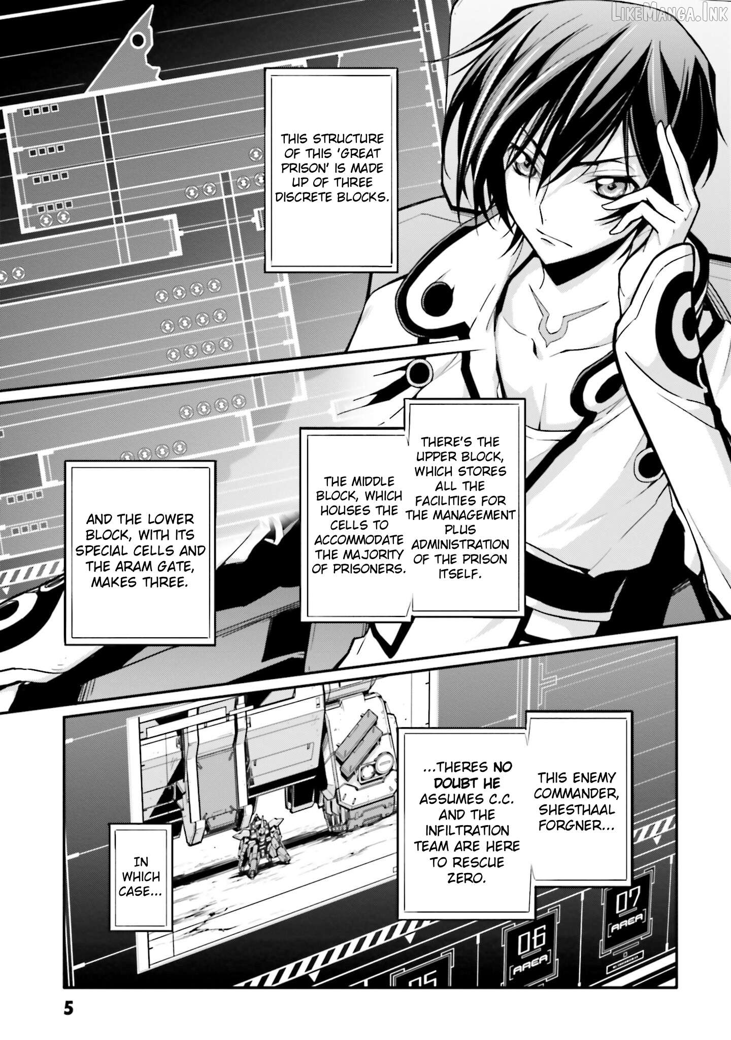 Code Geass: Lelouch of the Re;surrection Chapter 13 page 6