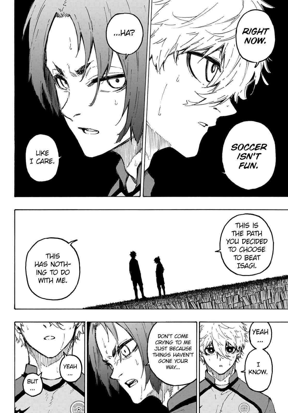 Blue Lock Chapter 186 page 20