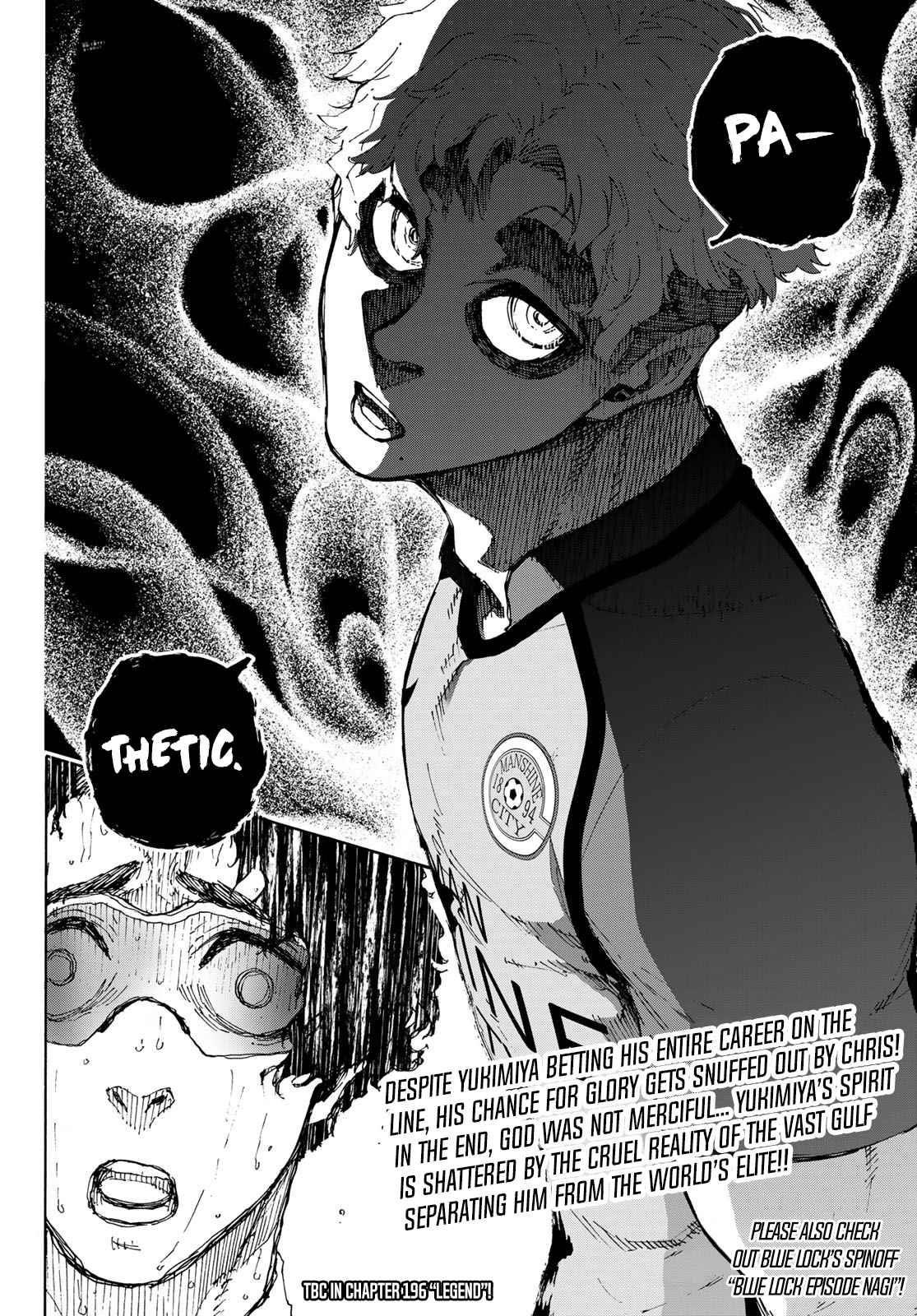 Blue Lock Chapter 195 page 20
