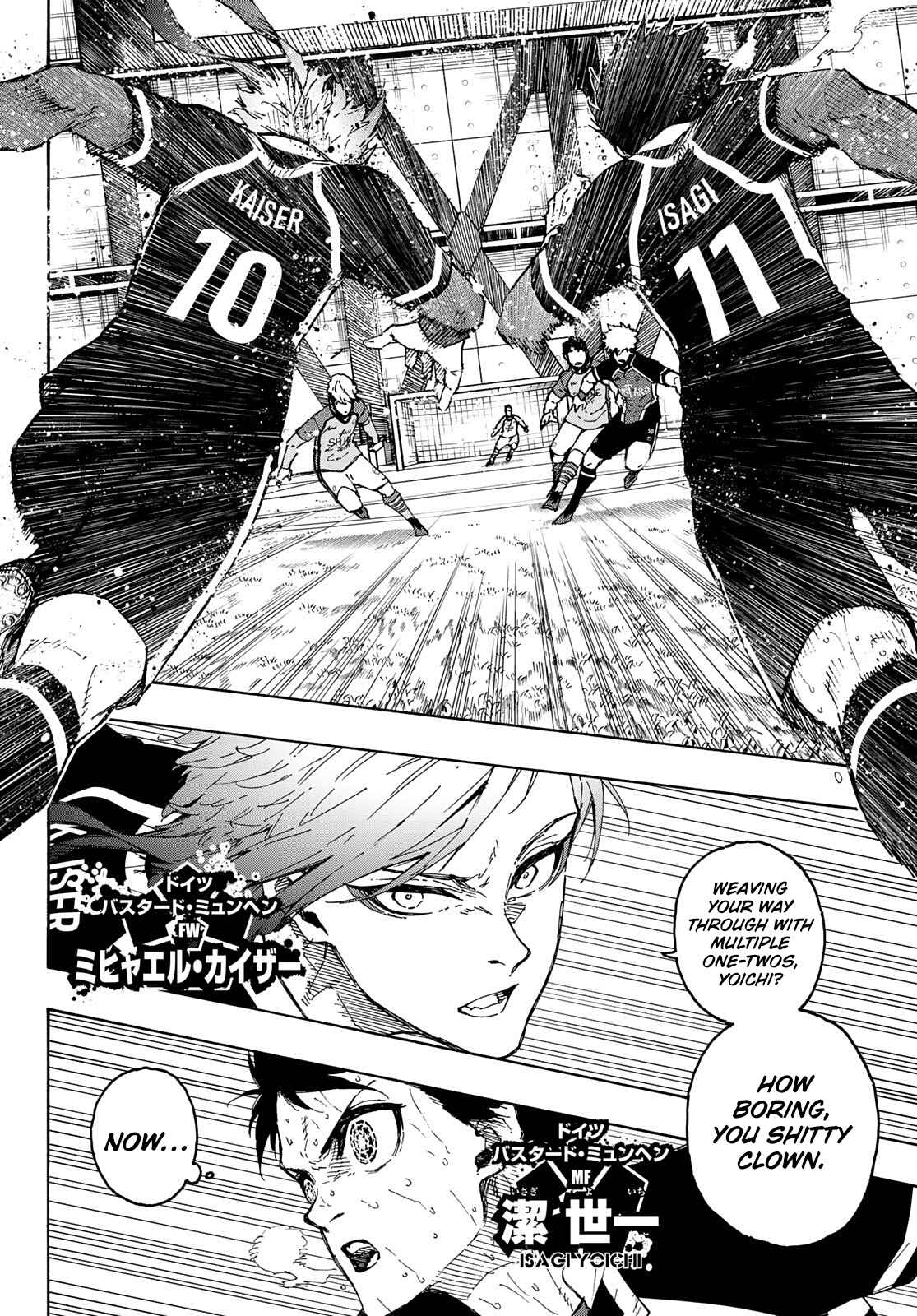 Blue Lock Chapter 201 page 3