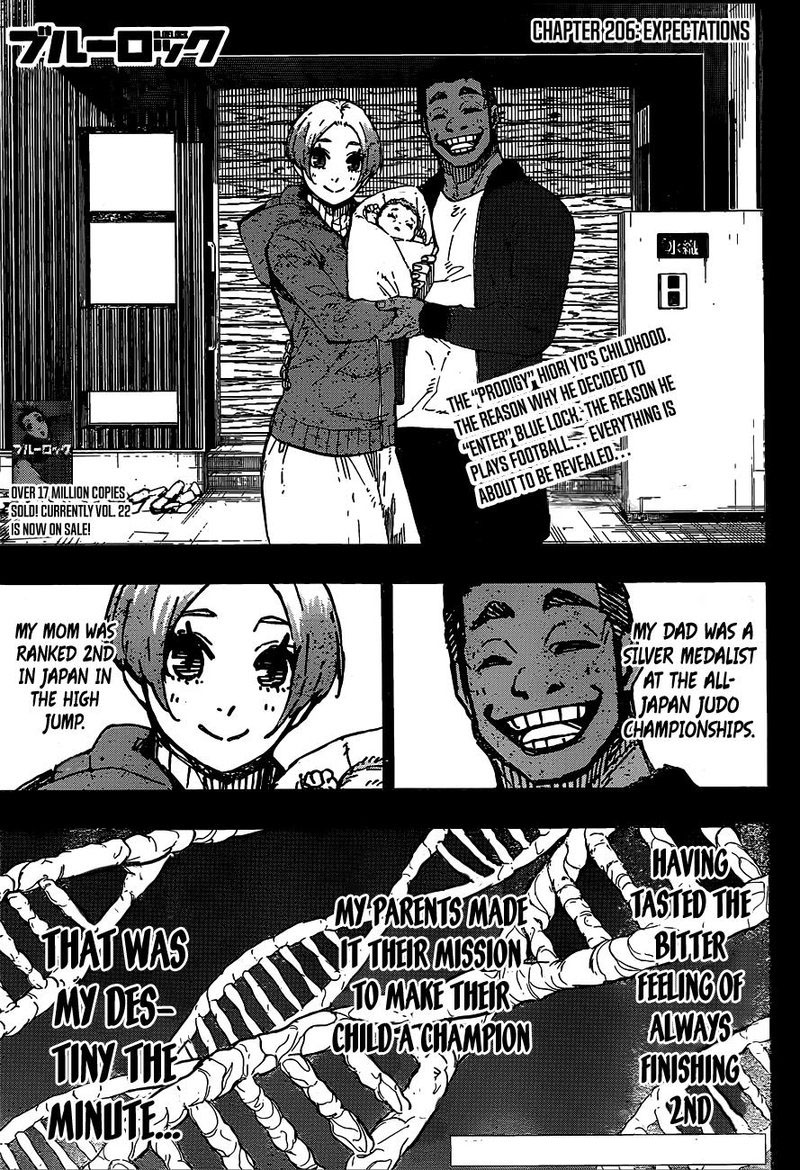 Blue Lock Chapter 206 page 2