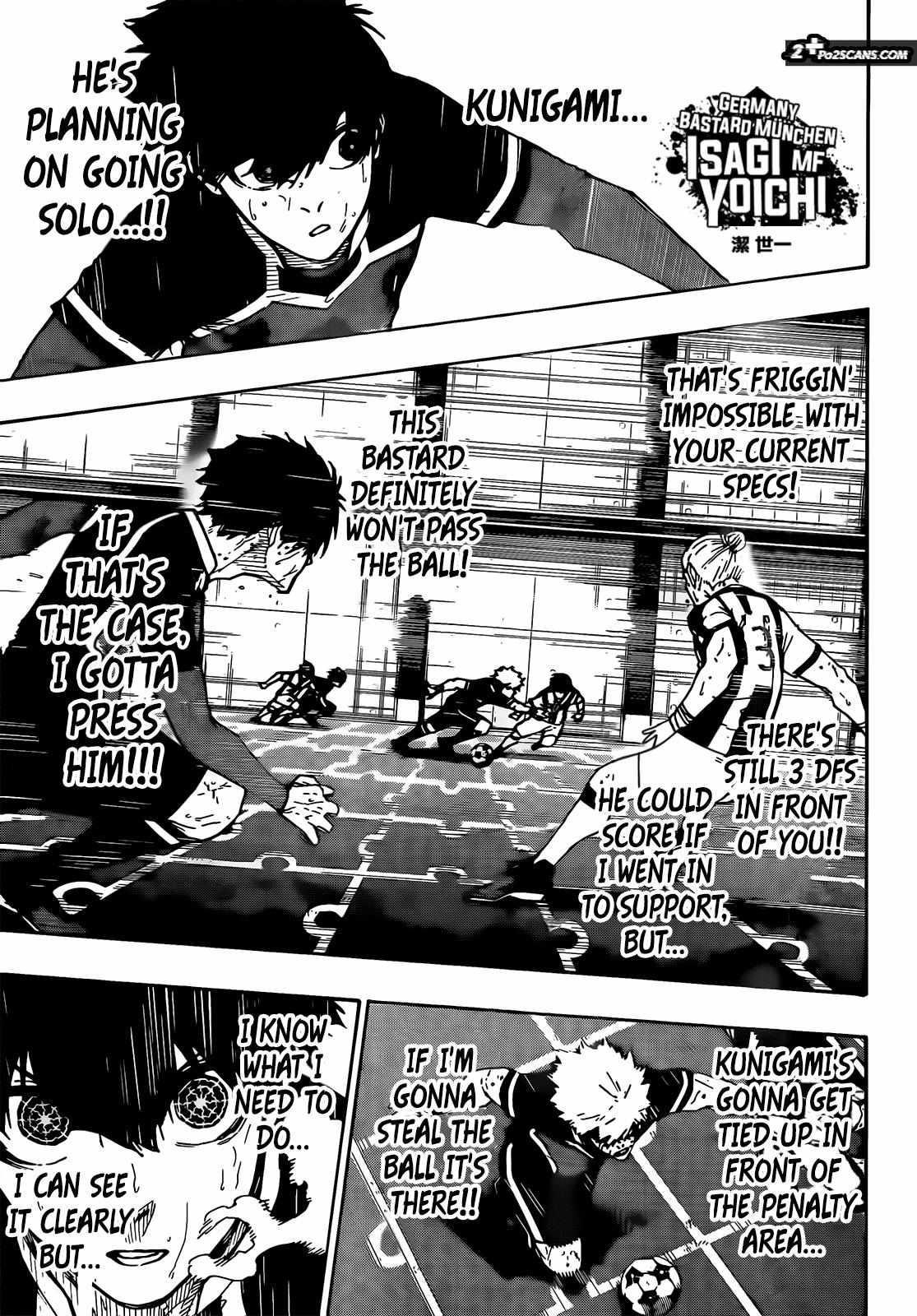 Blue Lock Chapter 219 page 4