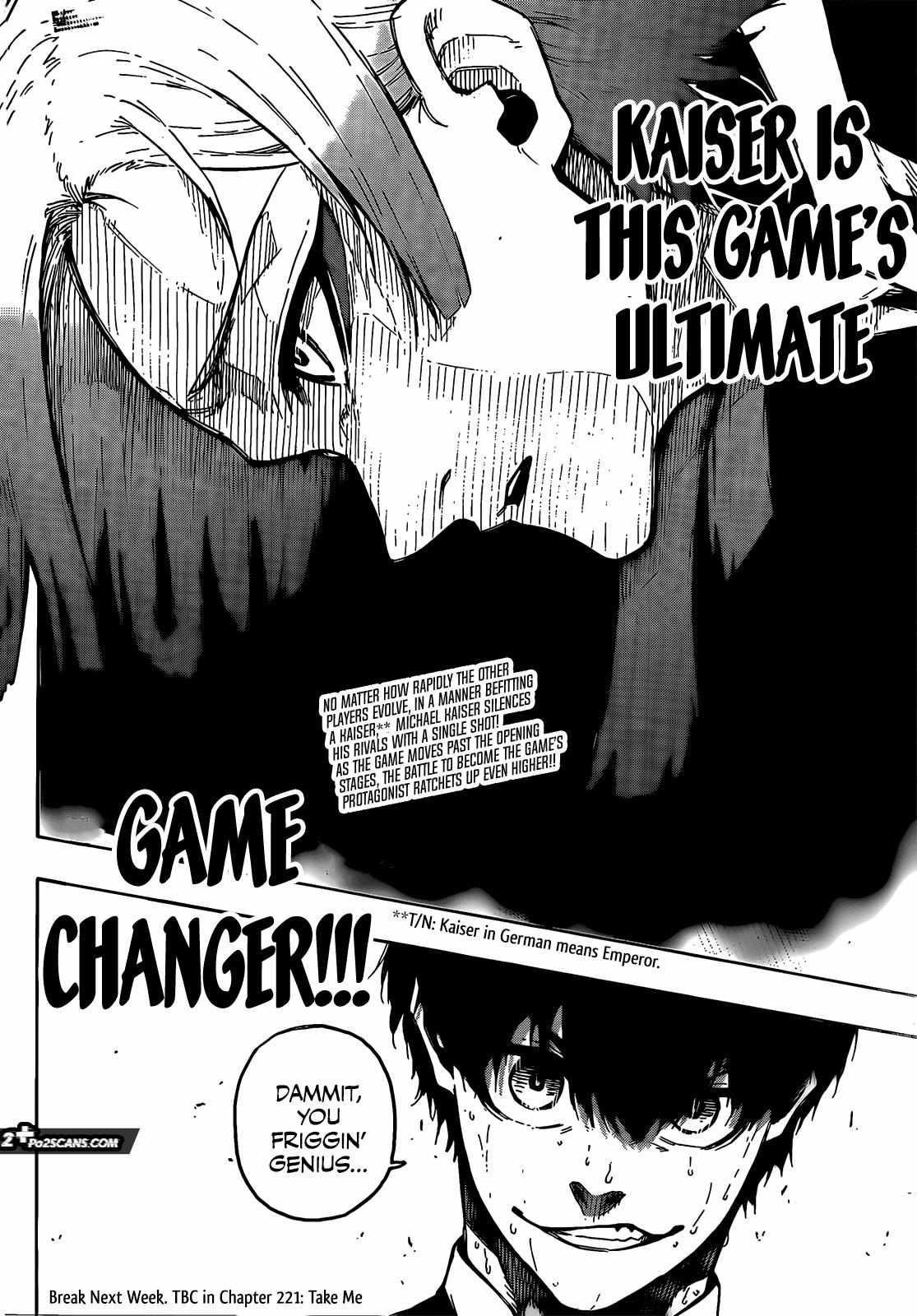 Blue Lock Chapter 220 page 16