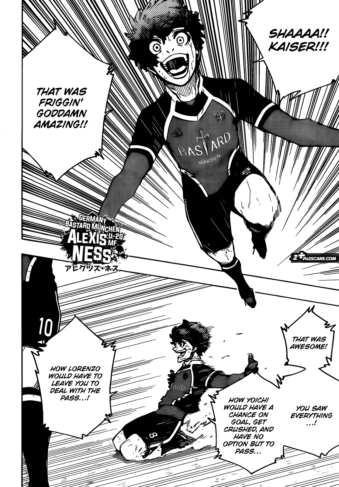 Blue Lock Chapter 221 page 4