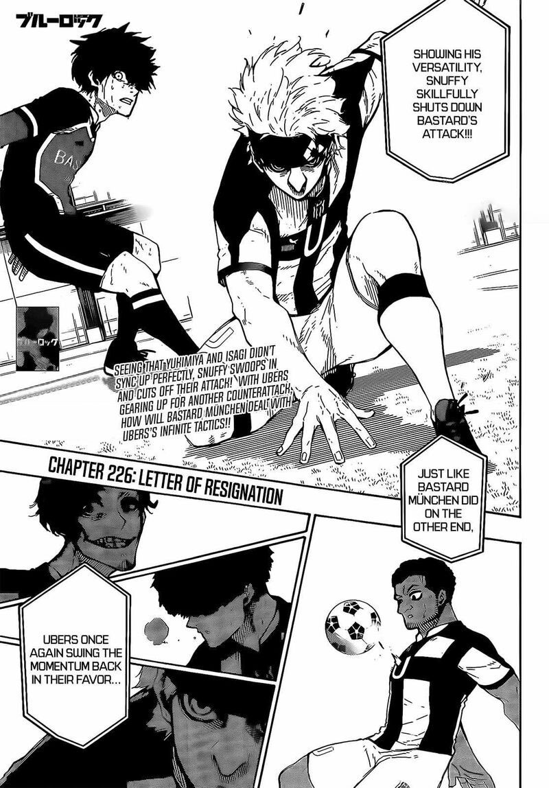 Blue Lock Chapter 226 page 2