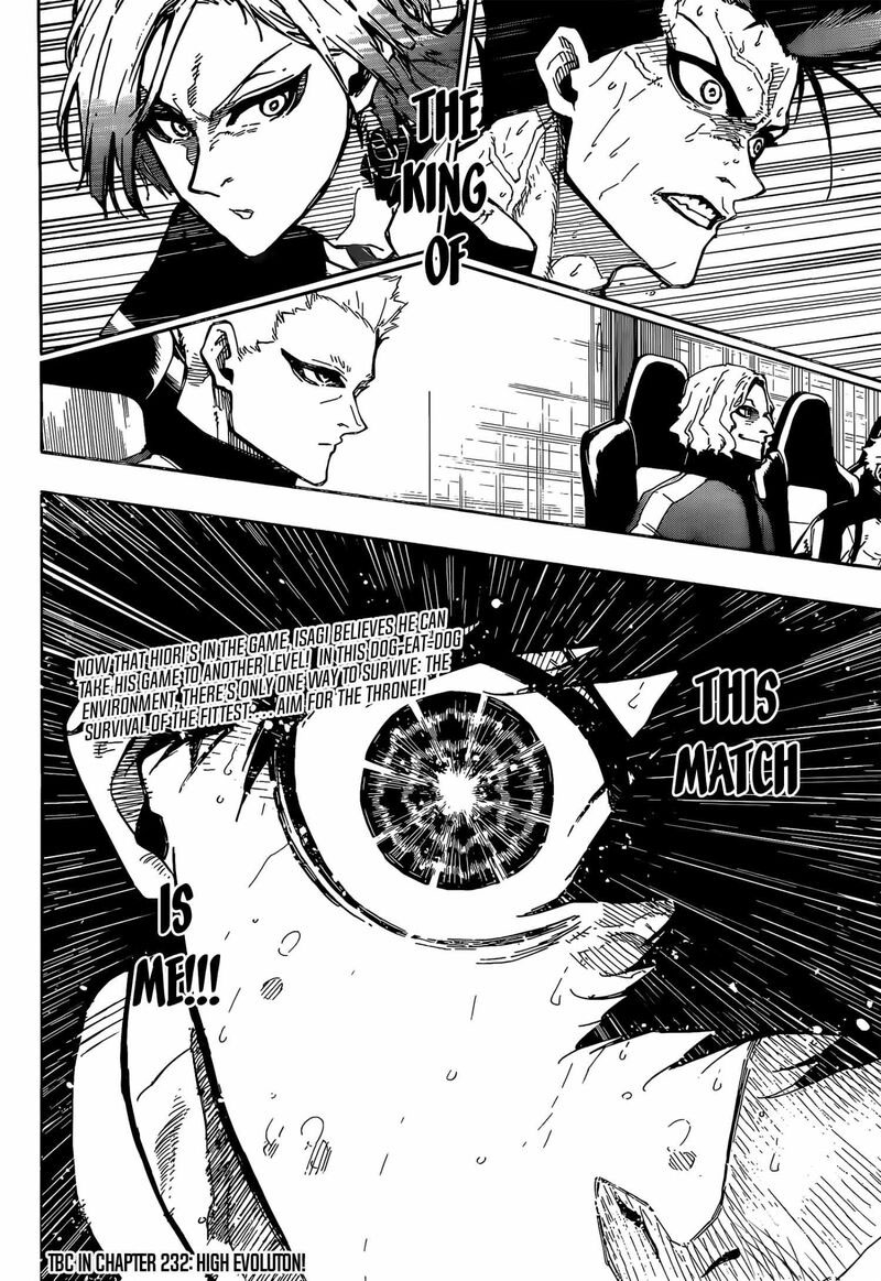 Blue Lock Chapter 231 page 20