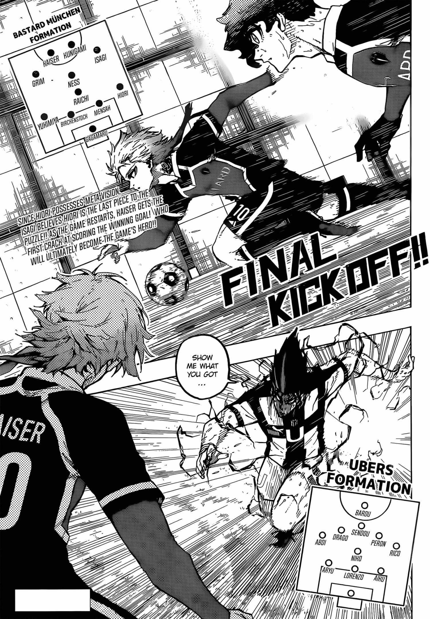 Blue Lock Chapter 232 page 3