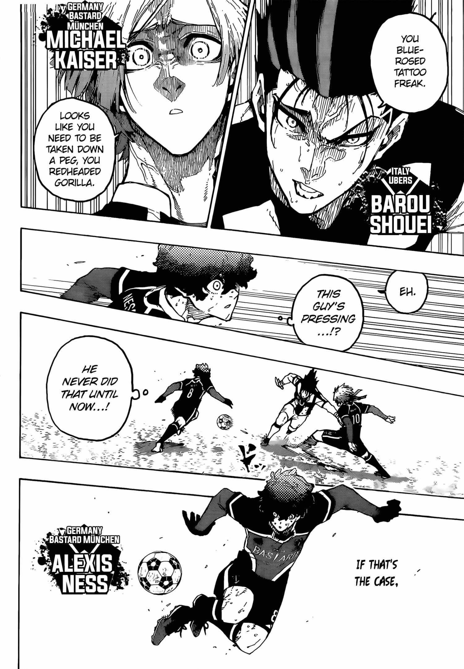 Blue Lock Chapter 232 page 4