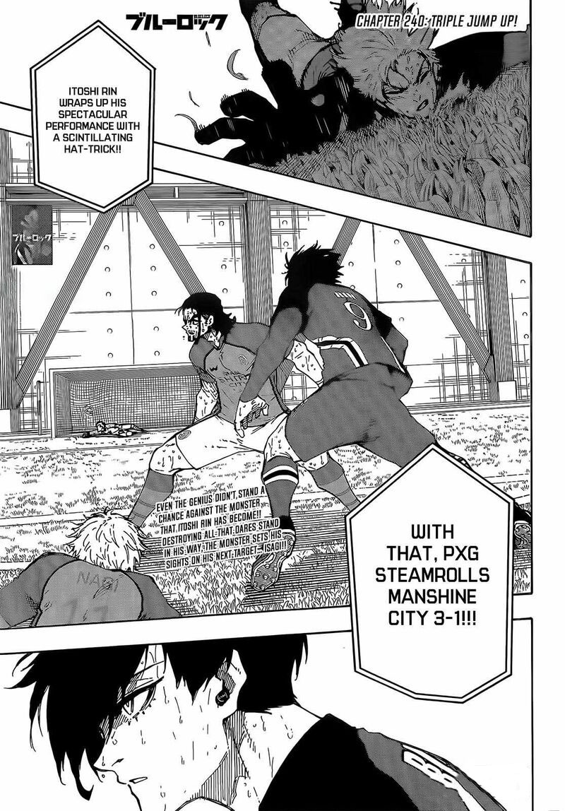 Blue Lock Chapter 240 page 2