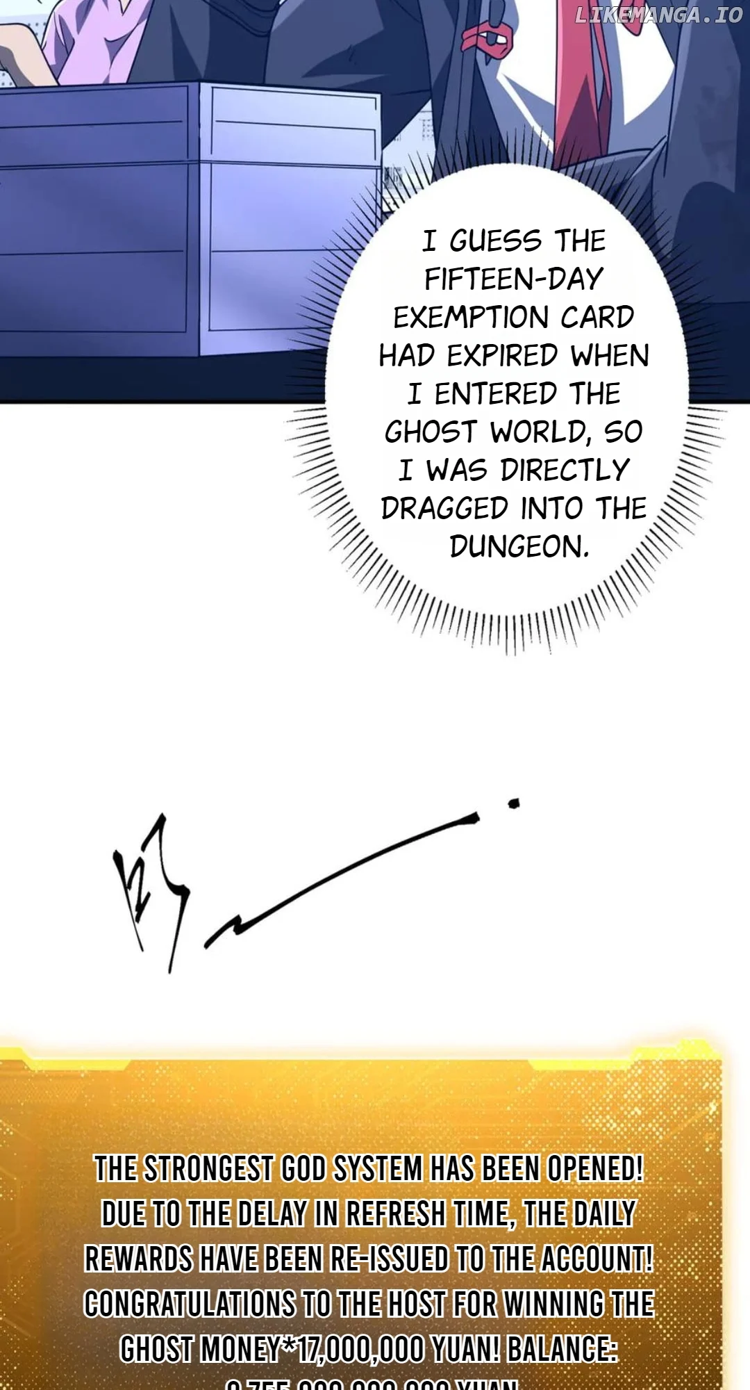 With My Netherworld Trillions, Game On! Chapter 242 page 21