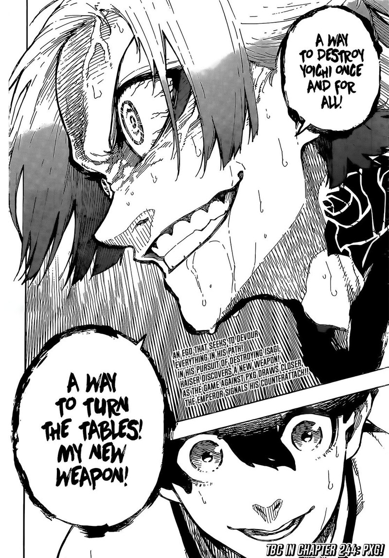 Blue Lock Chapter 243 page 20