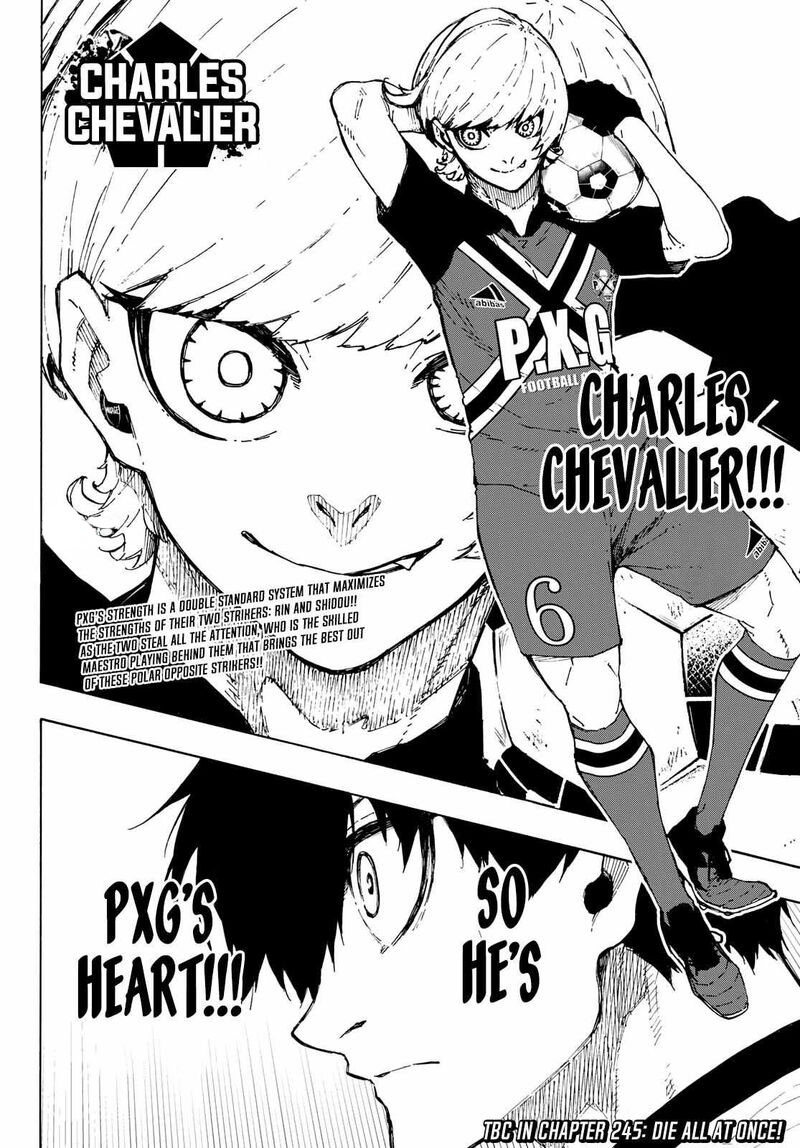 Blue Lock Chapter 244 page 20