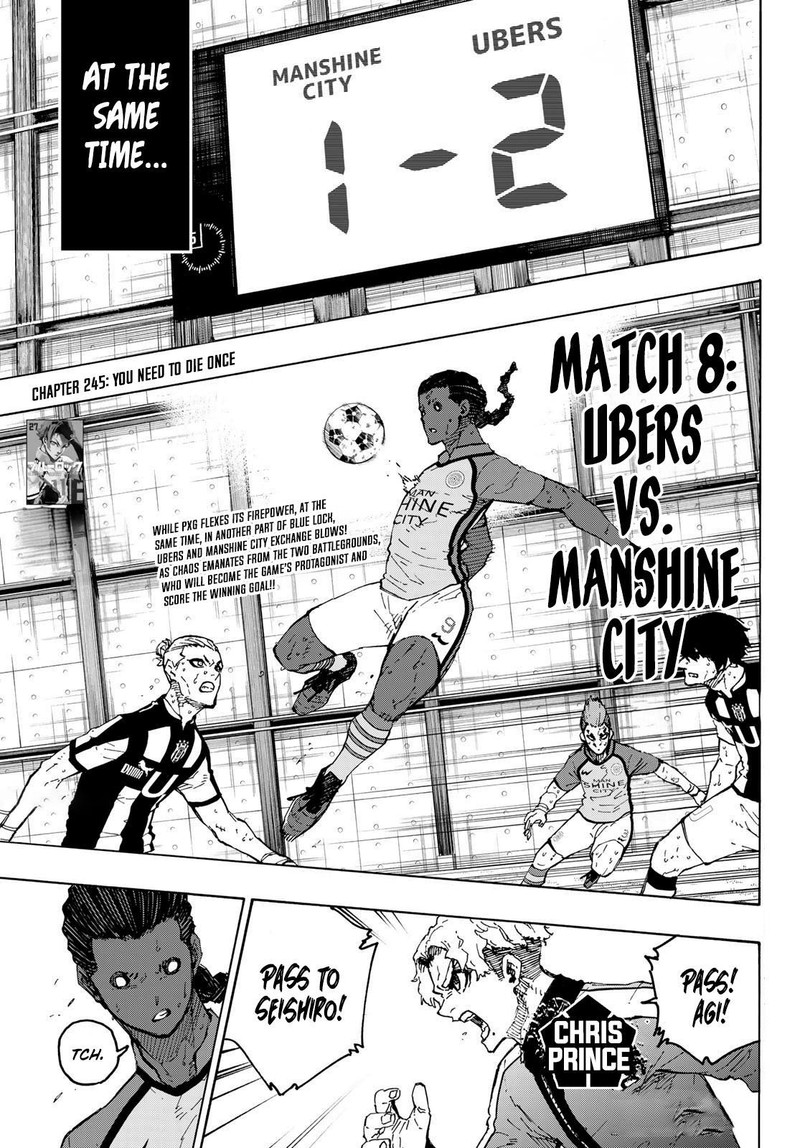 Blue Lock Chapter 245 page 2