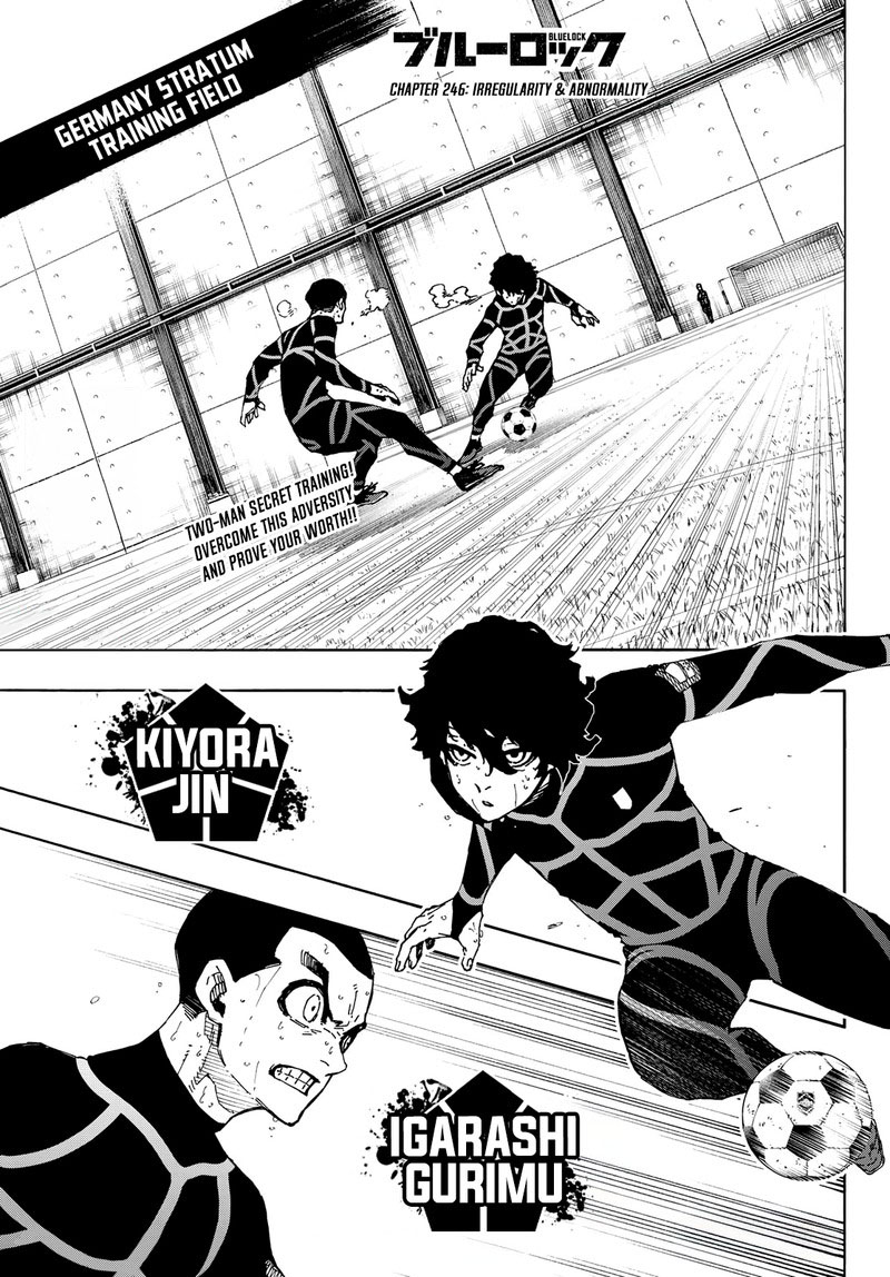 Blue Lock Chapter 246 page 2