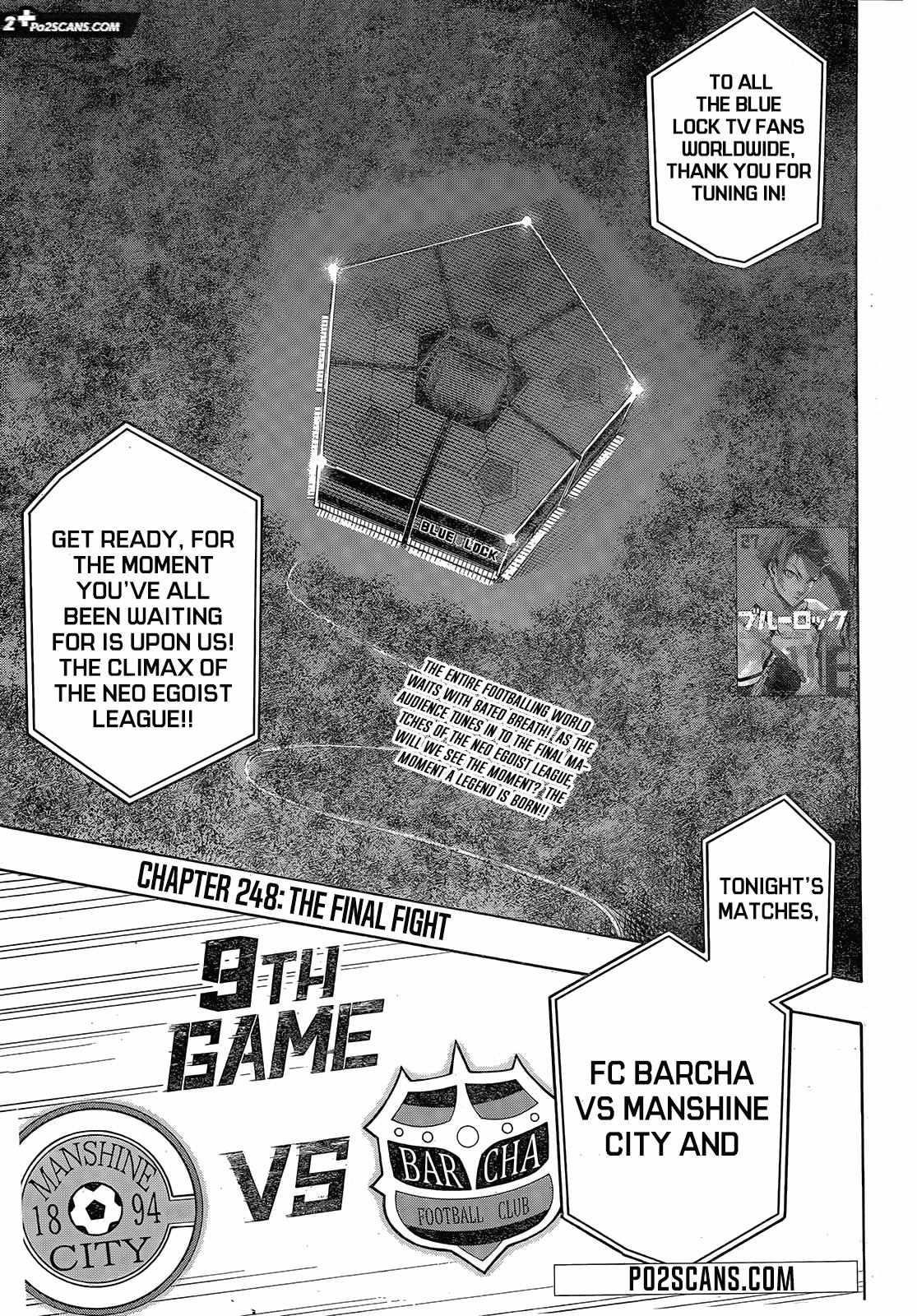 Blue Lock Chapter 248 page 2