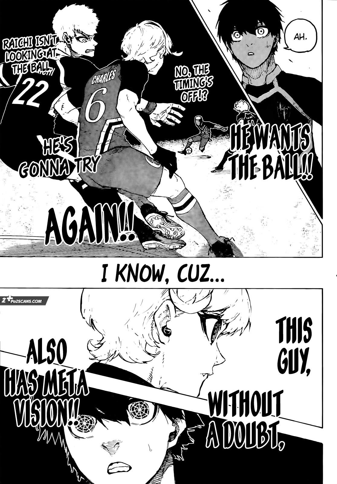 Blue Lock Chapter 250 page 6