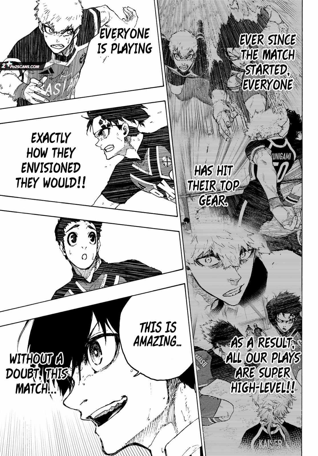 Blue Lock Chapter 252 page 4