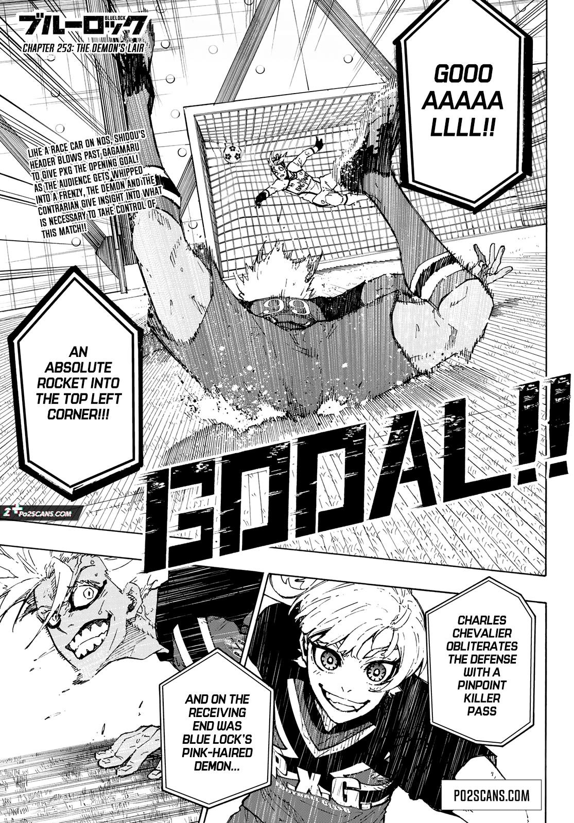 Blue Lock Chapter 253 page 2