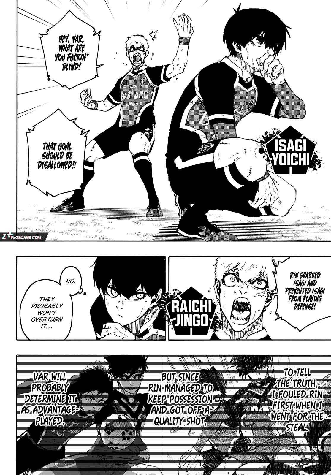 Blue Lock Chapter 253 page 8