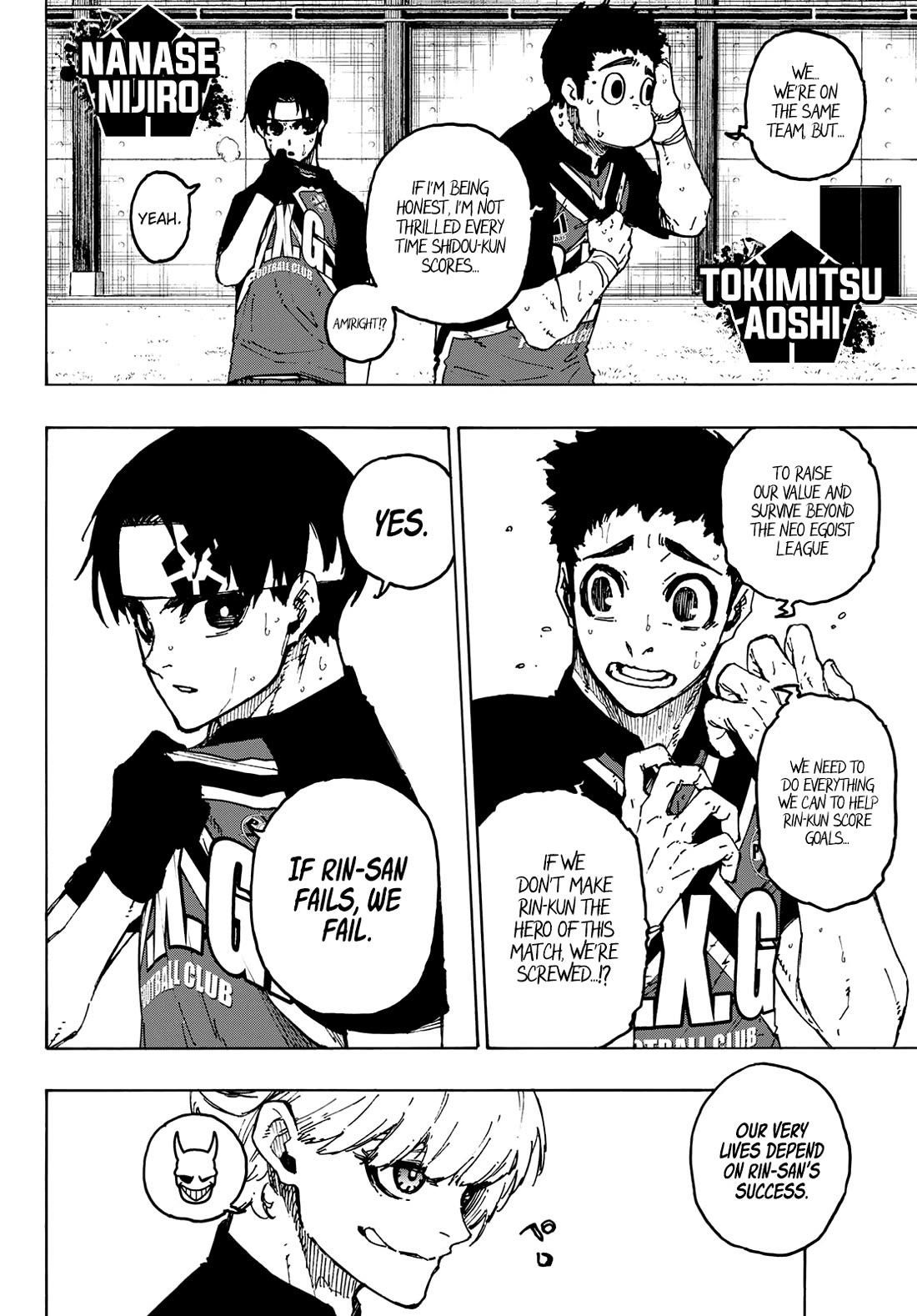 Blue Lock Chapter 254 page 3