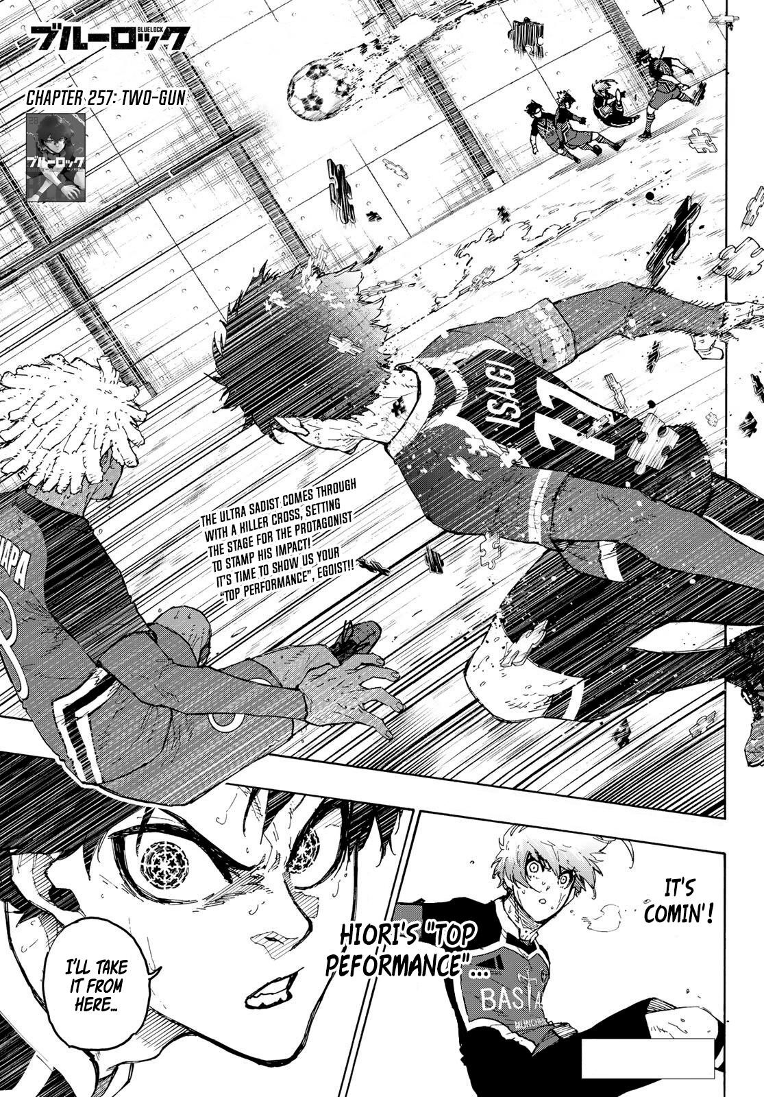 Blue Lock Chapter 257 page 2