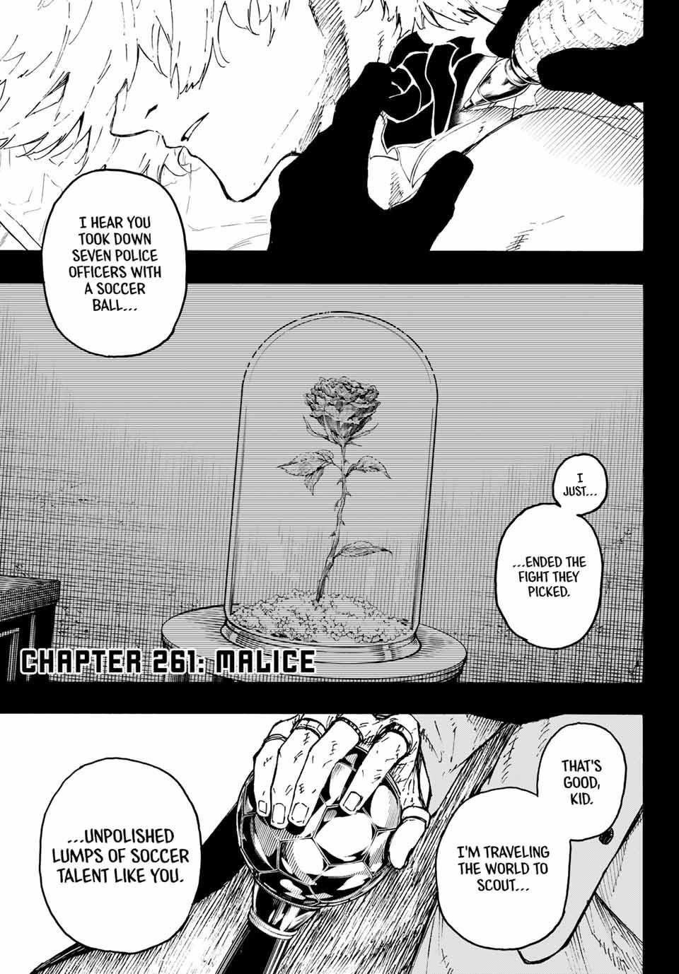 Blue Lock Chapter 261 page 2