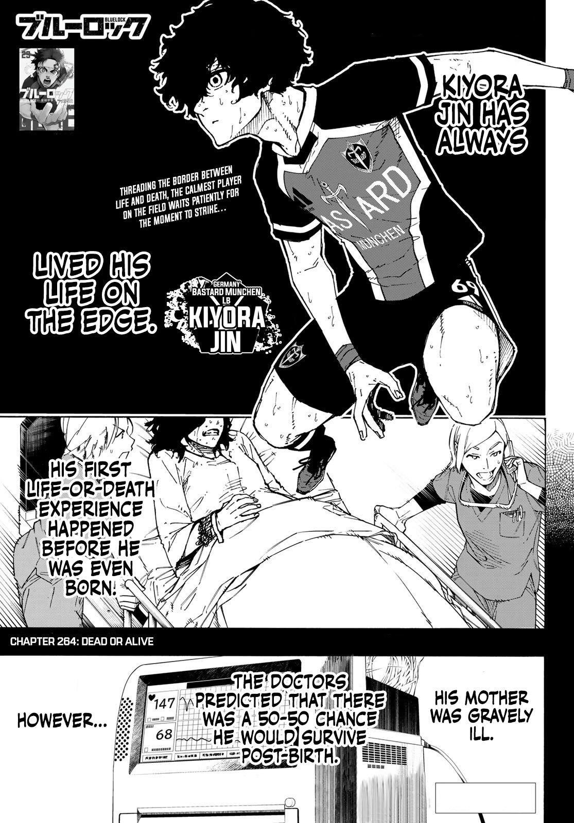 Blue Lock Chapter 264 page 2
