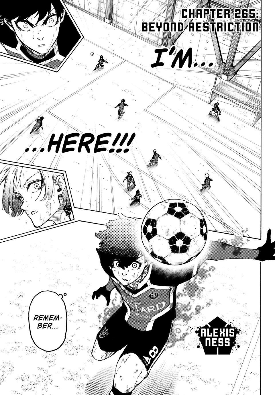 Blue Lock Chapter 265 page 2