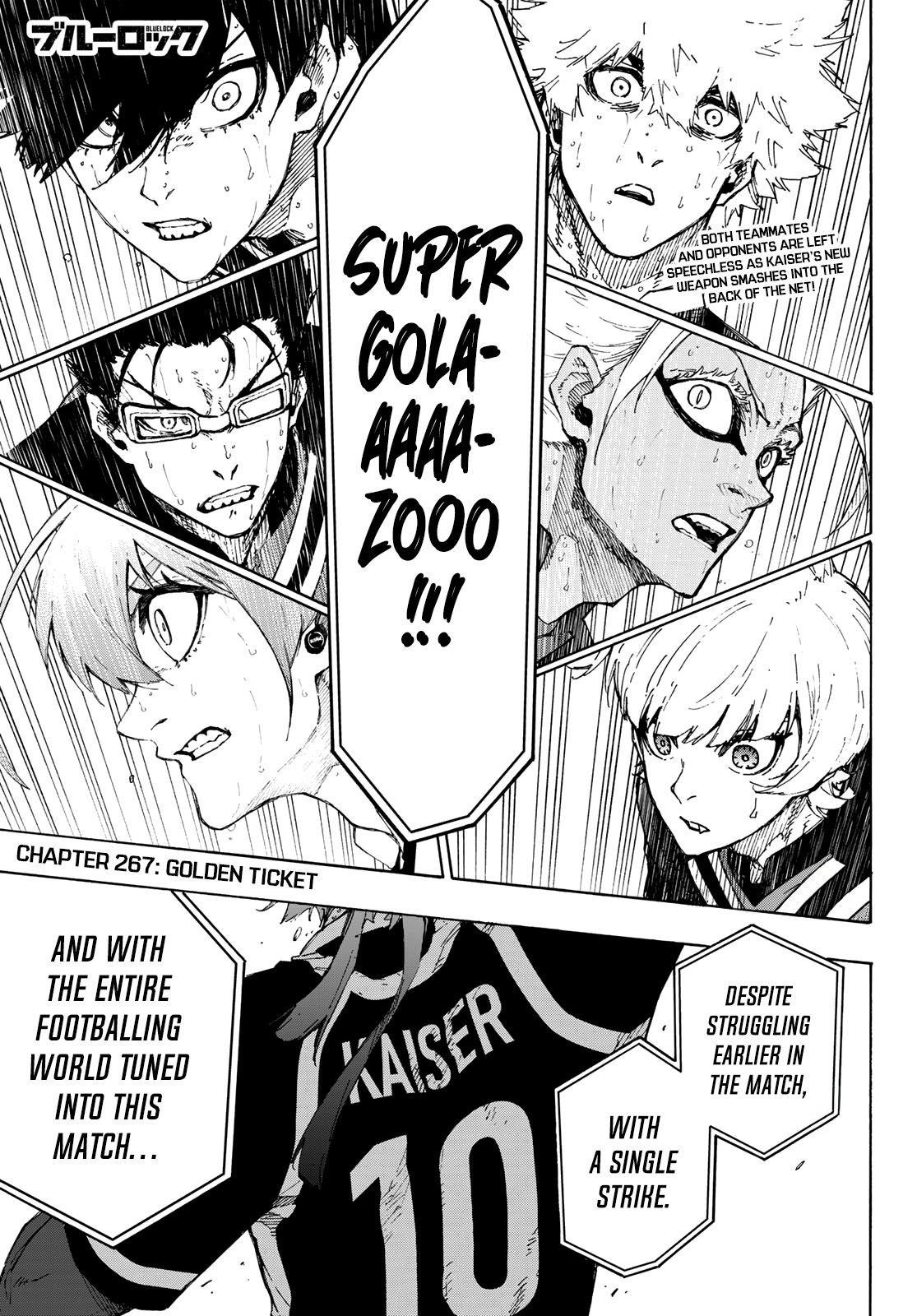 Blue Lock Chapter 267 page 2