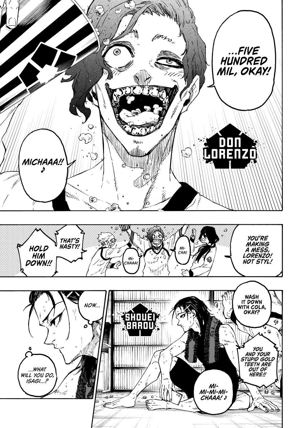 Blue Lock Chapter 268 page 4