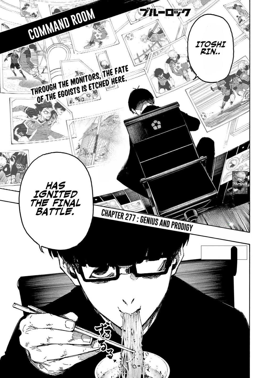 Blue Lock Chapter 277 page 2