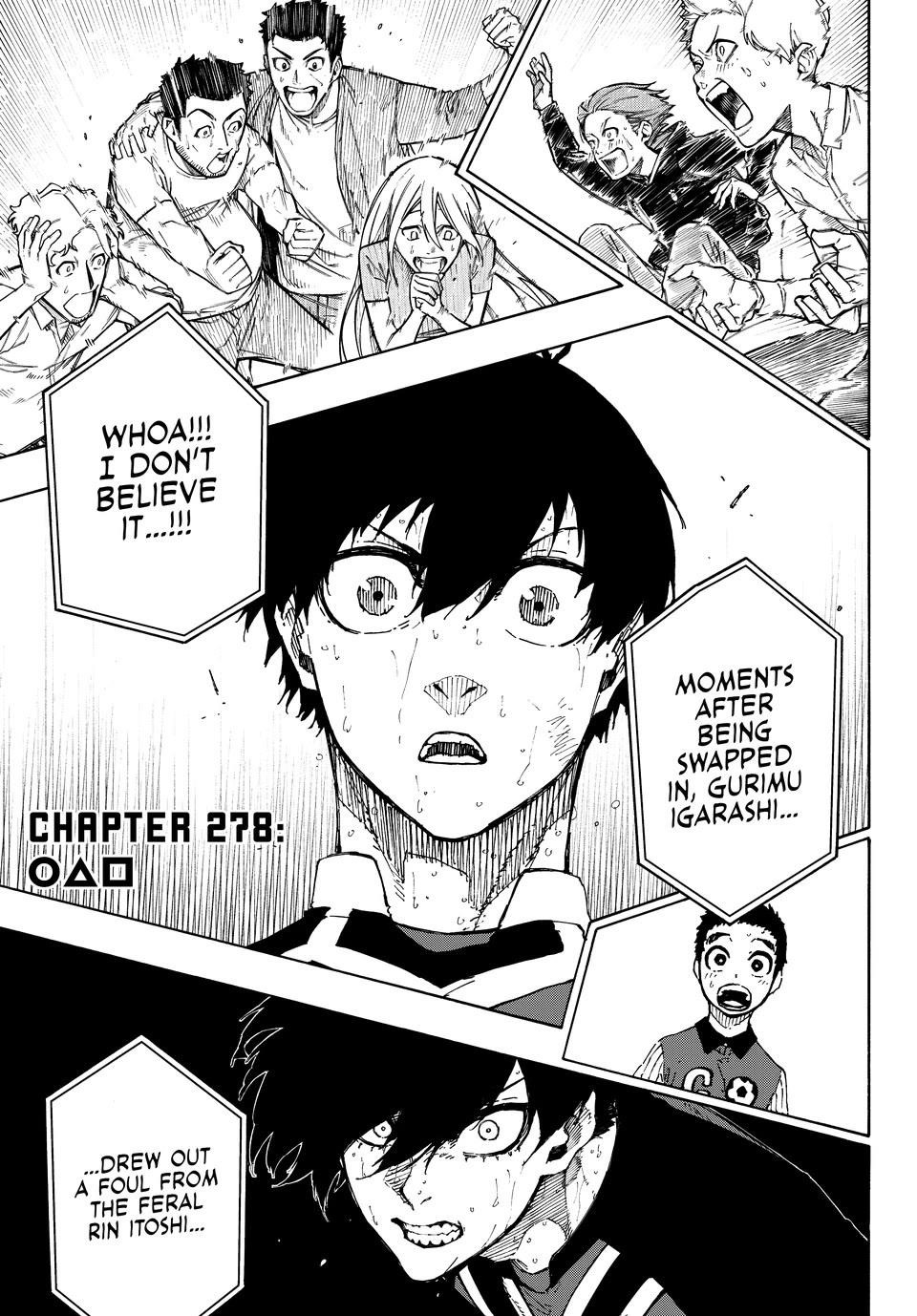 Blue Lock Chapter 278 page 2