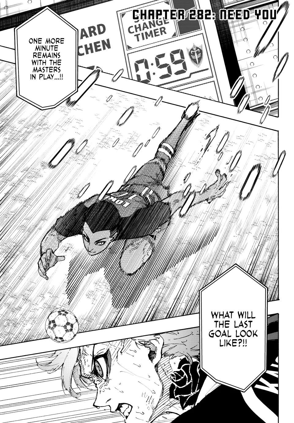 Blue Lock Chapter 282 page 2