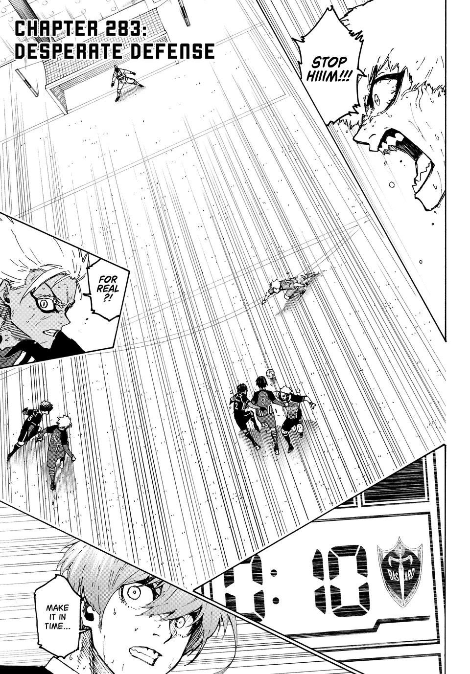 Blue Lock Chapter 283 page 2
