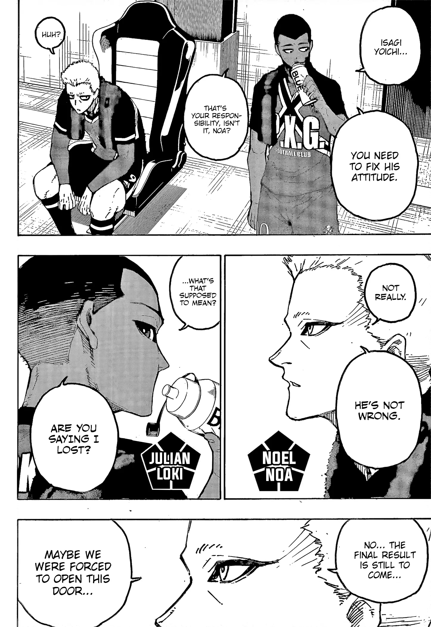 Blue Lock Chapter 285 page 14